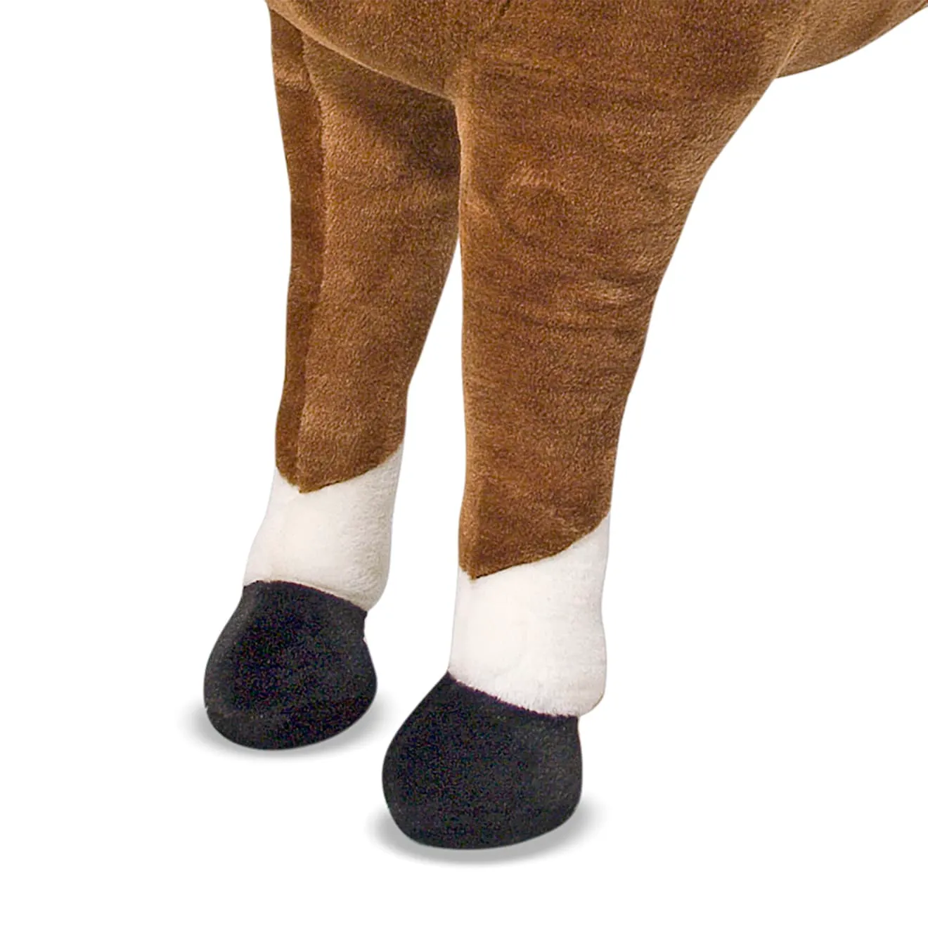 Melissa & Doug Horse Giant Plüschtier Pferd braun 76 cm