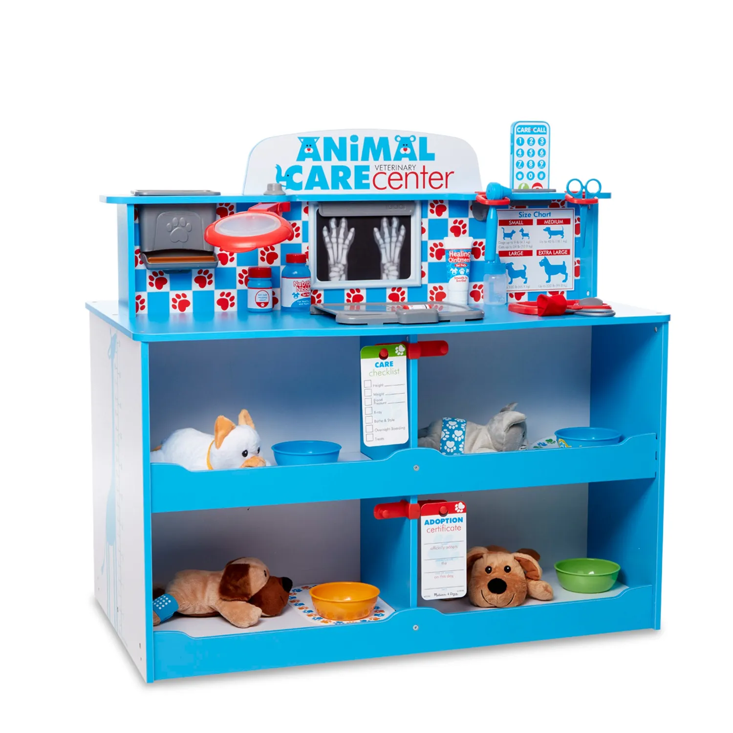 Melissa & Doug Animal Care Spielcenter Tierarzt Holz