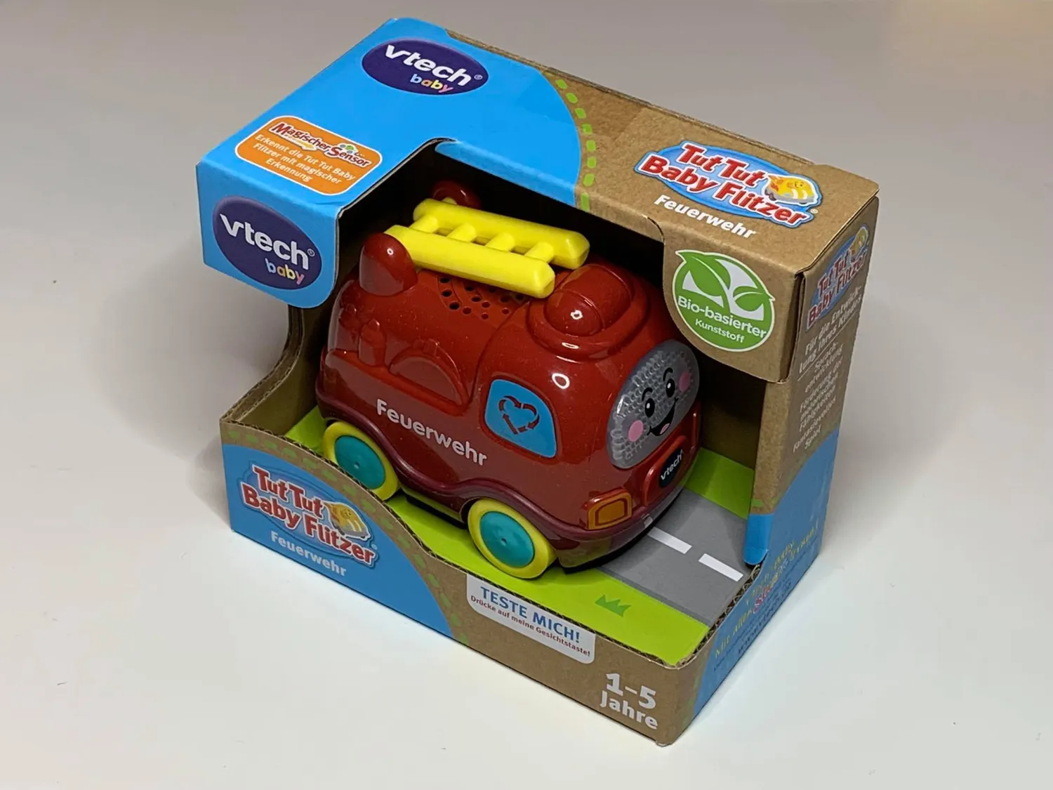 VTech Tut Tut Baby Flitzer Feuerwehr Spielzeugauto Leiter Musik