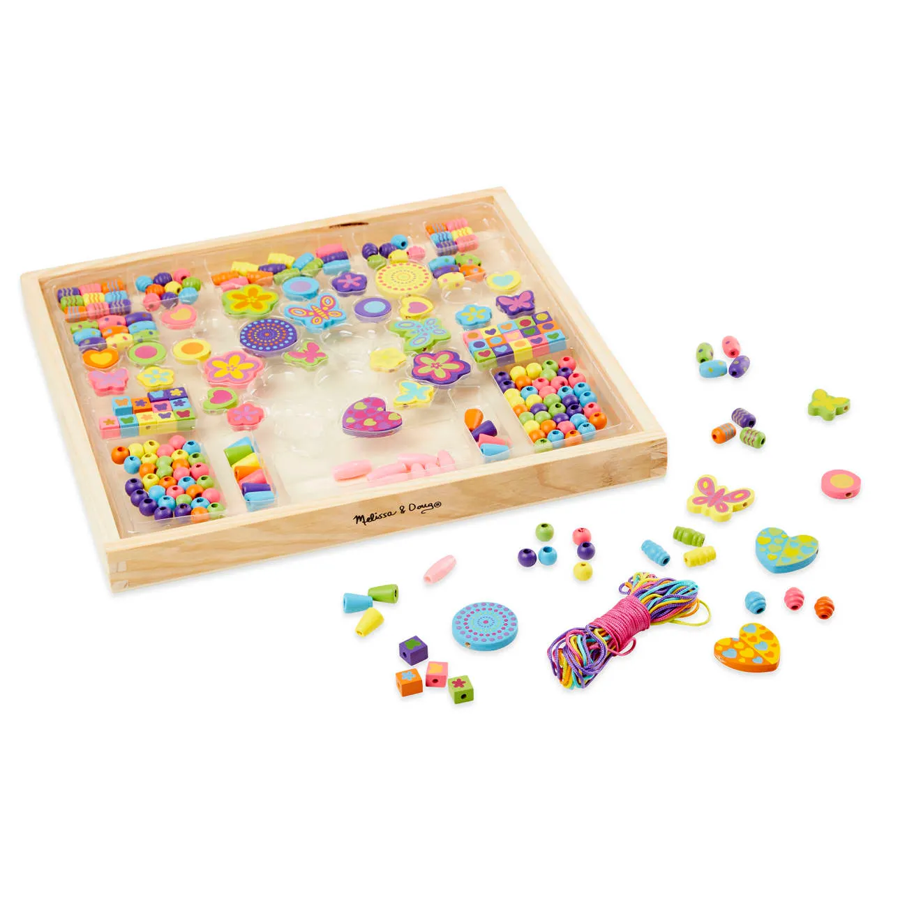 Melissa & Doug Bead Bouquet Holzperlen Set 220