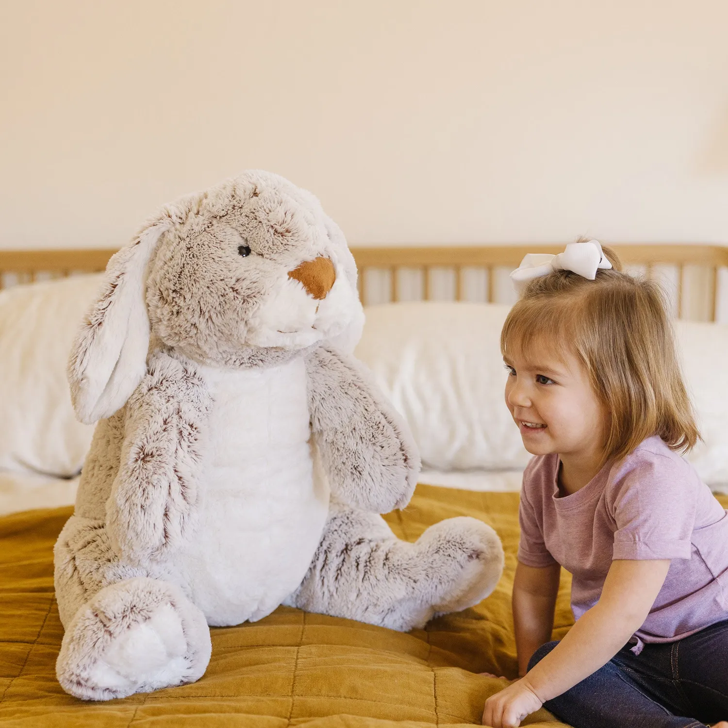 Melissa & Doug Jumbo Burrow Bunny Plüschtier Hase 53 cm