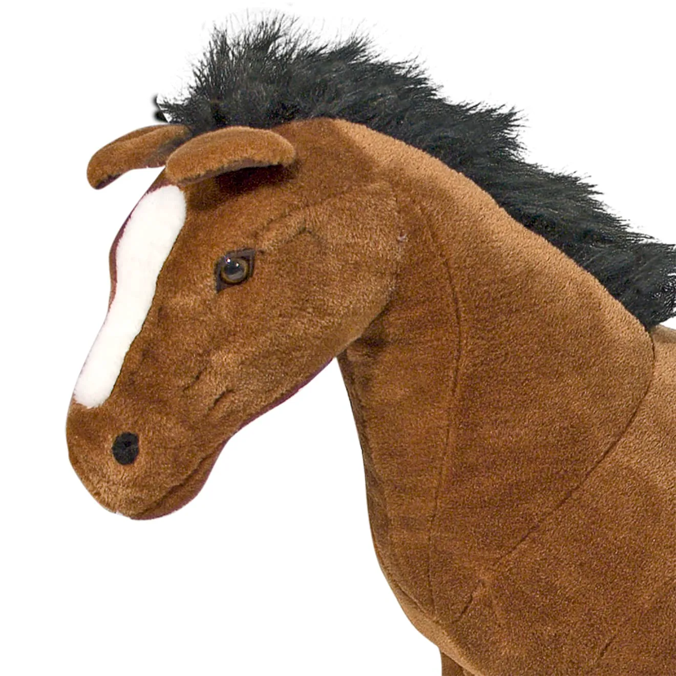 Melissa & Doug Horse Giant Plüschtier Pferd braun 76 cm