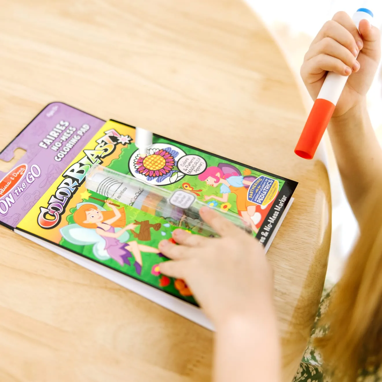 Melissa & Doug On the Go ColorBlast Fairies Malblock Feen