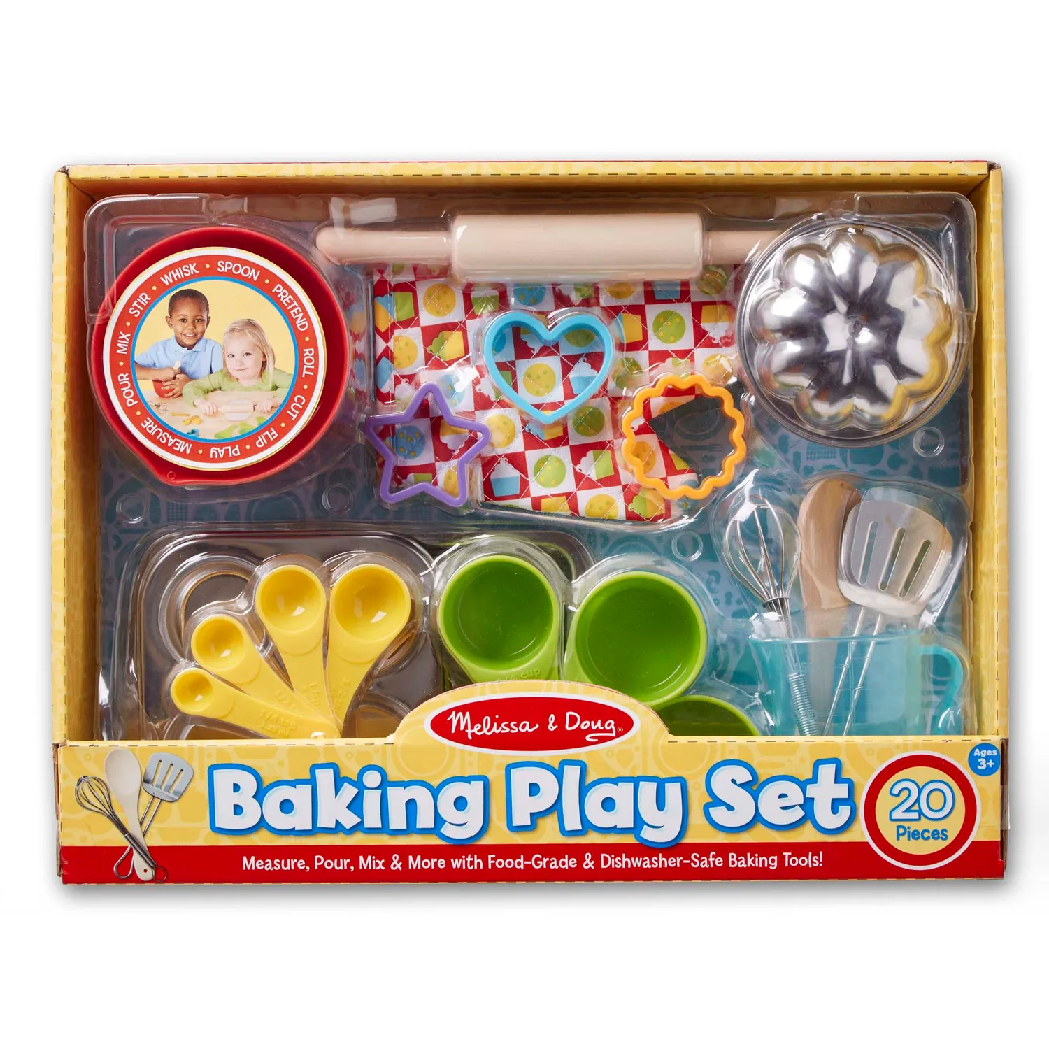 Melissa & Doug Baking Play Set Backspielzeug 20-teilig