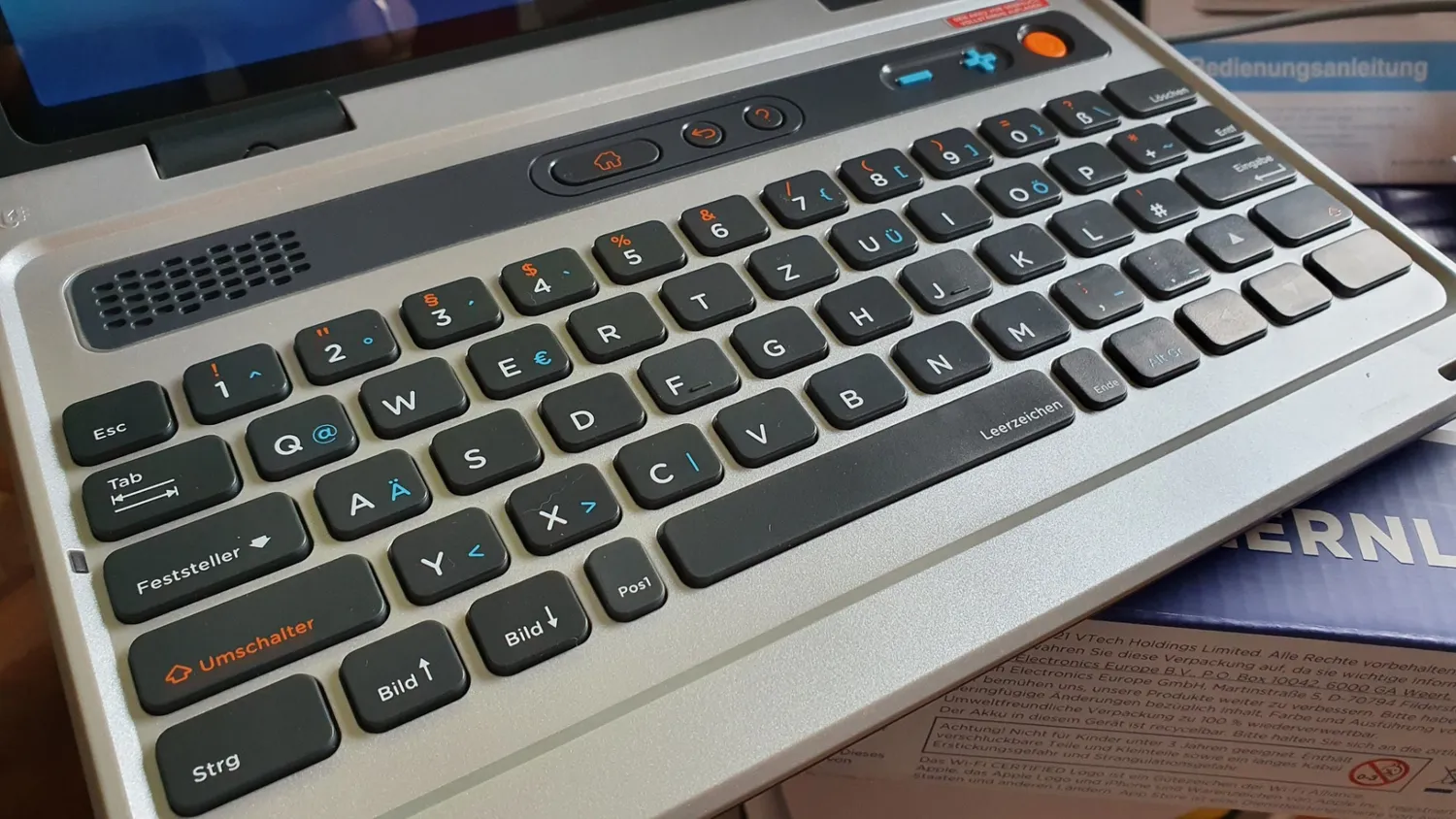 VTech Genio Lerncomputer Beere Kinderlaptop 40 Spiele