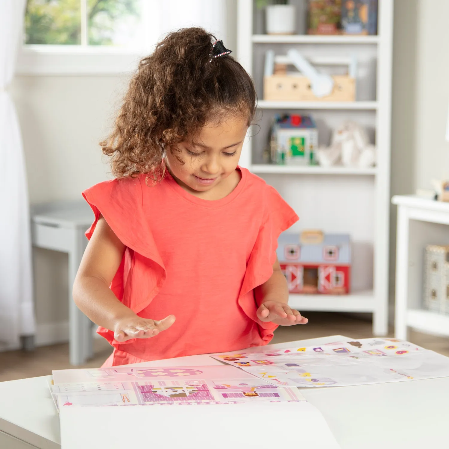 Melissa & Doug Play House Stickerheft wiederverwendbar