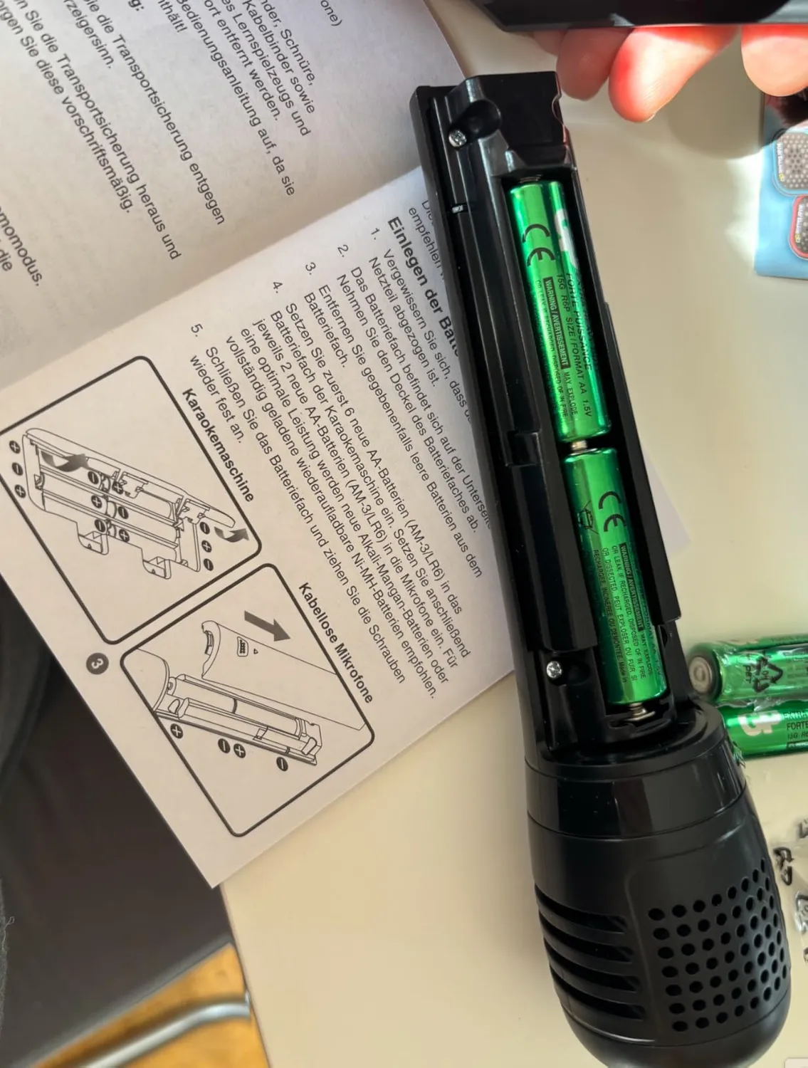 VTech Karaoke Light Party Bluetooth 2 Mikrofone Kinder