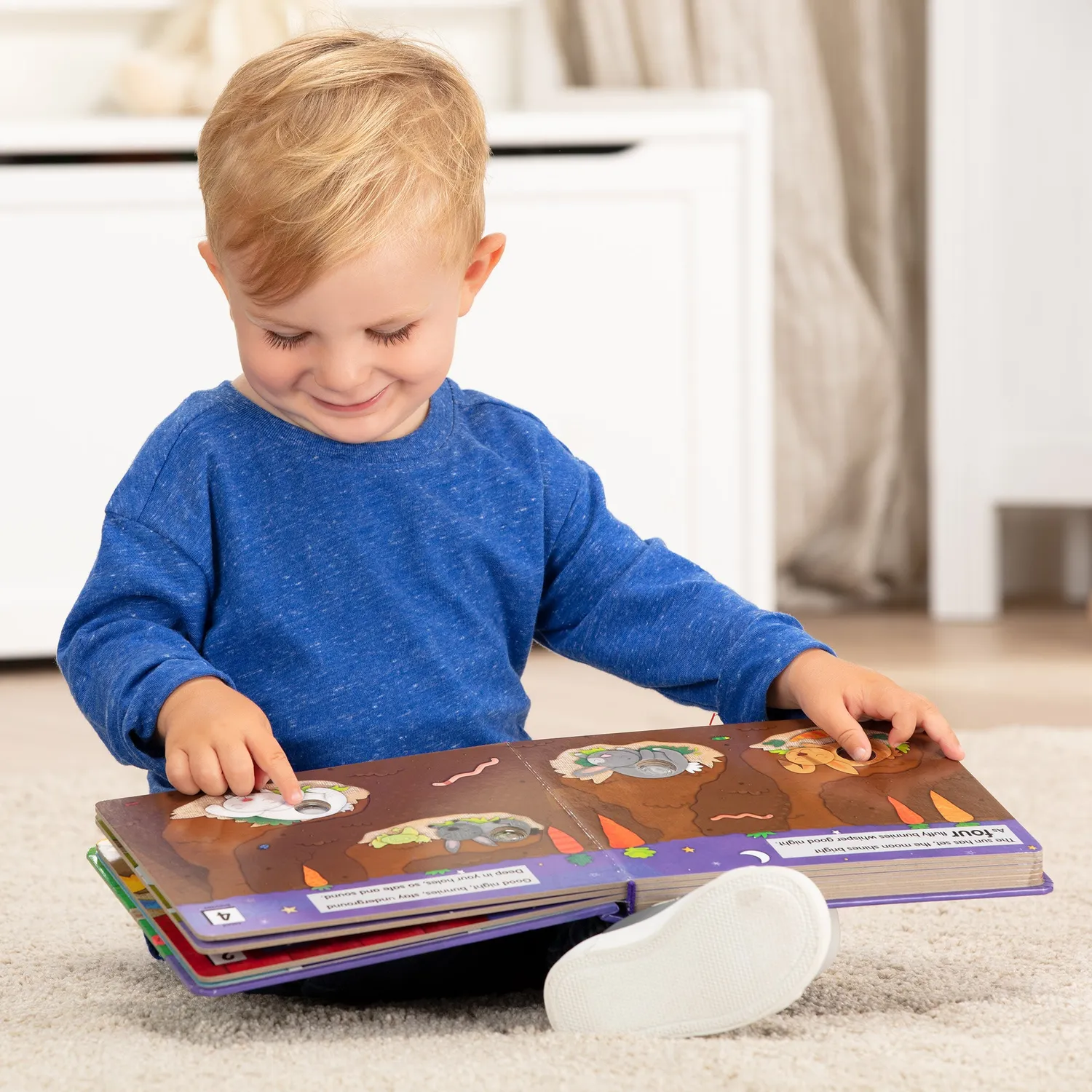 Melissa & Doug Poke-a-Dot Good Night Animals Bilderbuch