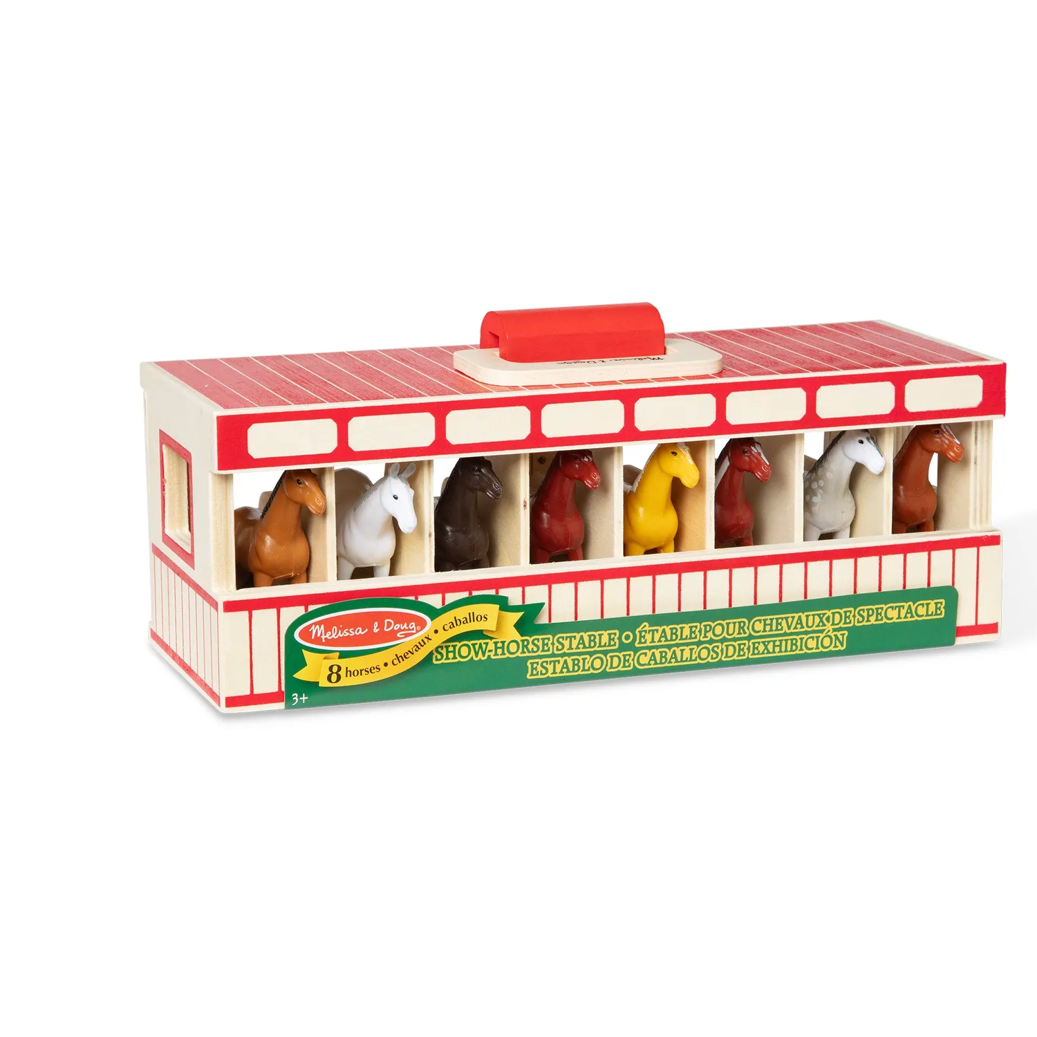 Melissa & Doug Take-Along Show-Horse Stable Pferdestall