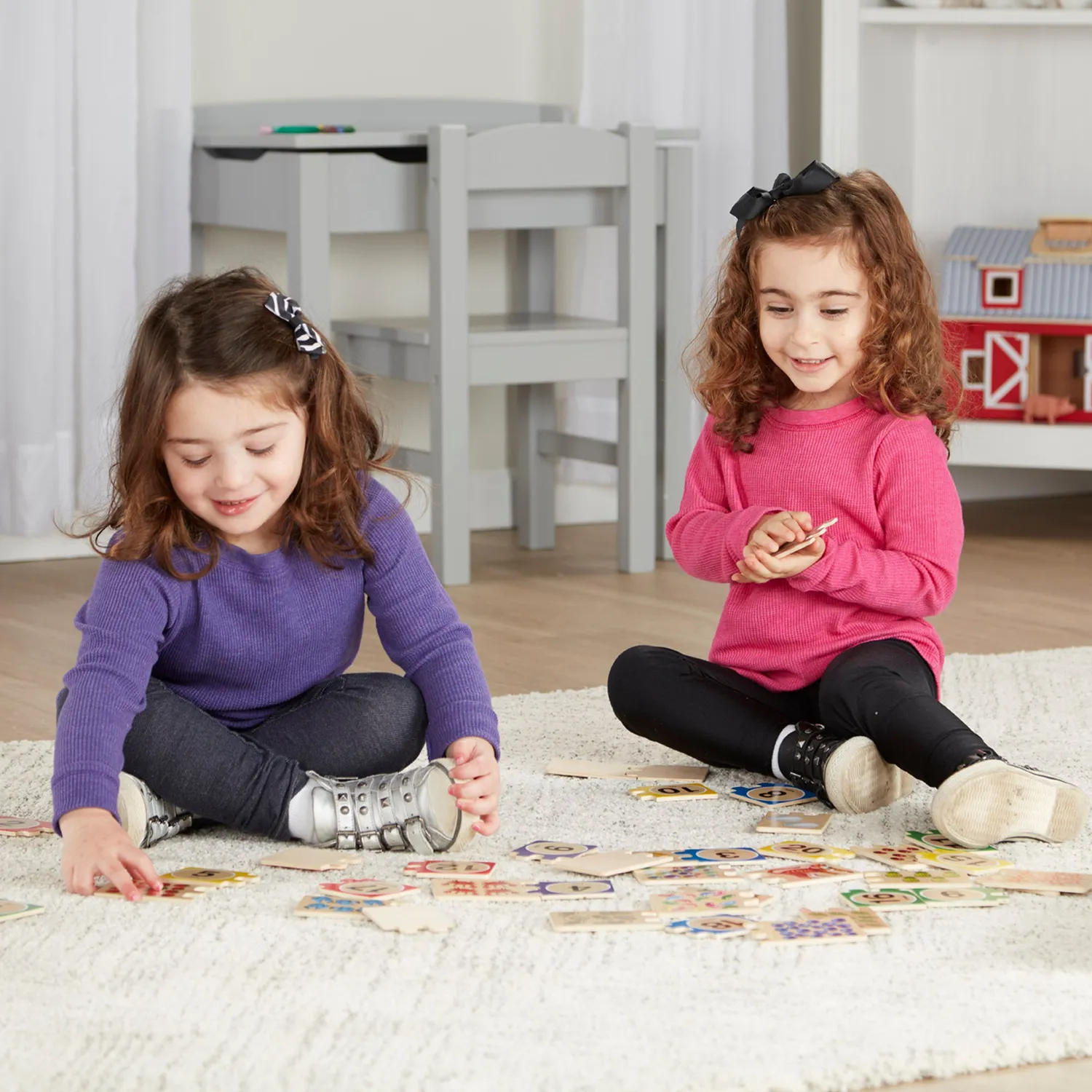 Melissa Doug Self-Correcting Number Puzzles Zahlenpuzzle 40-tlg