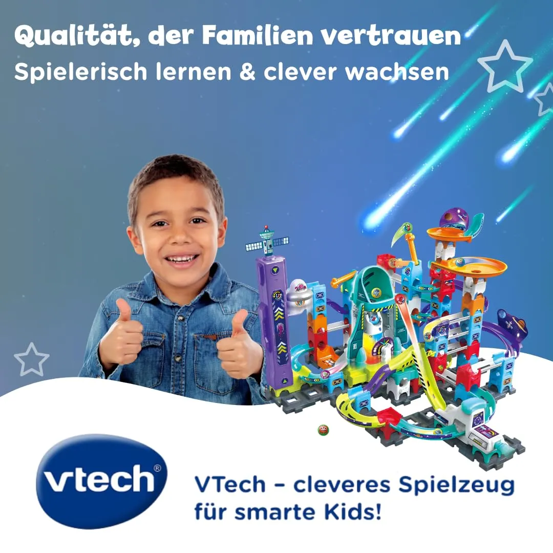 VTech Marble Rush Space Magnetic XL300 E Murmelbahn 115 Teile magnetisch