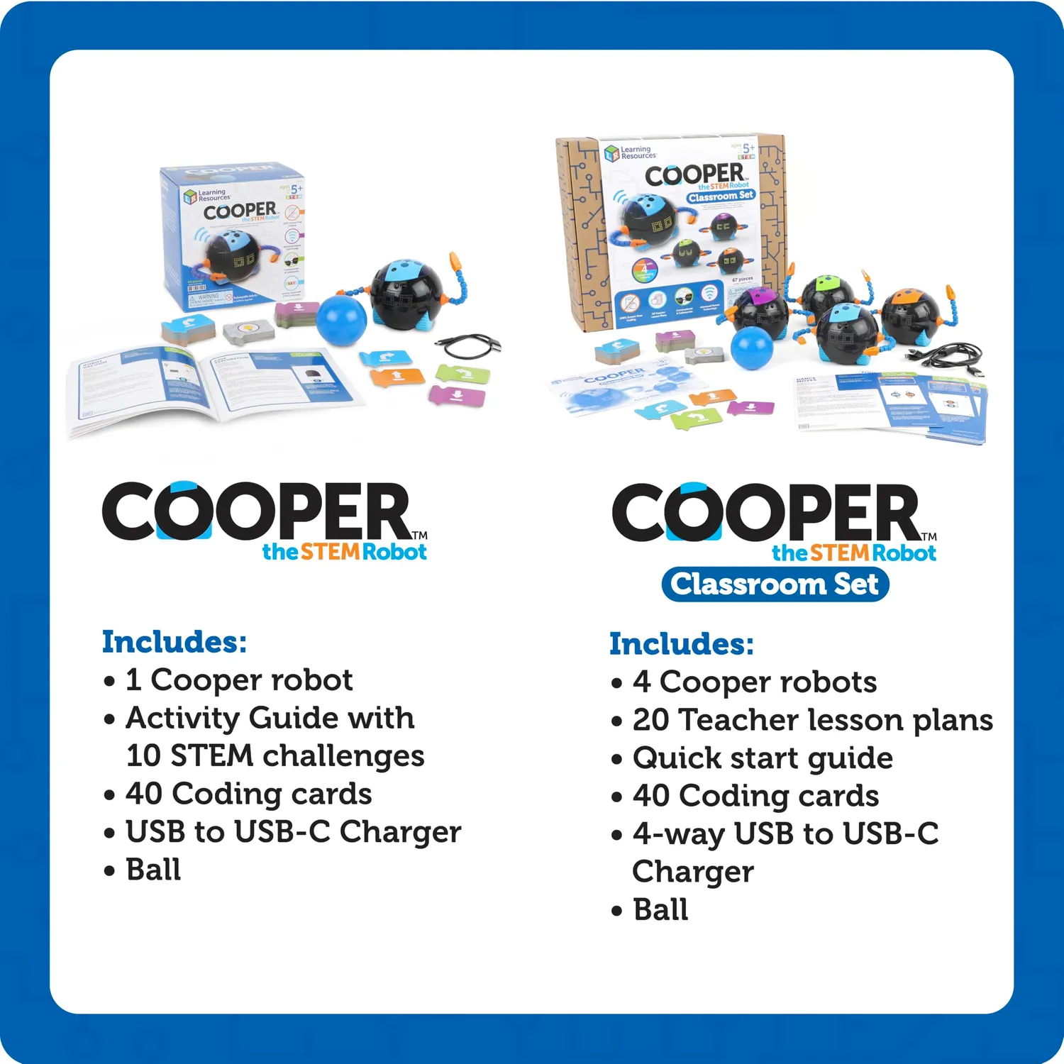 Learning Resources Cooper STEM-Roboter LER3119 Einzeln