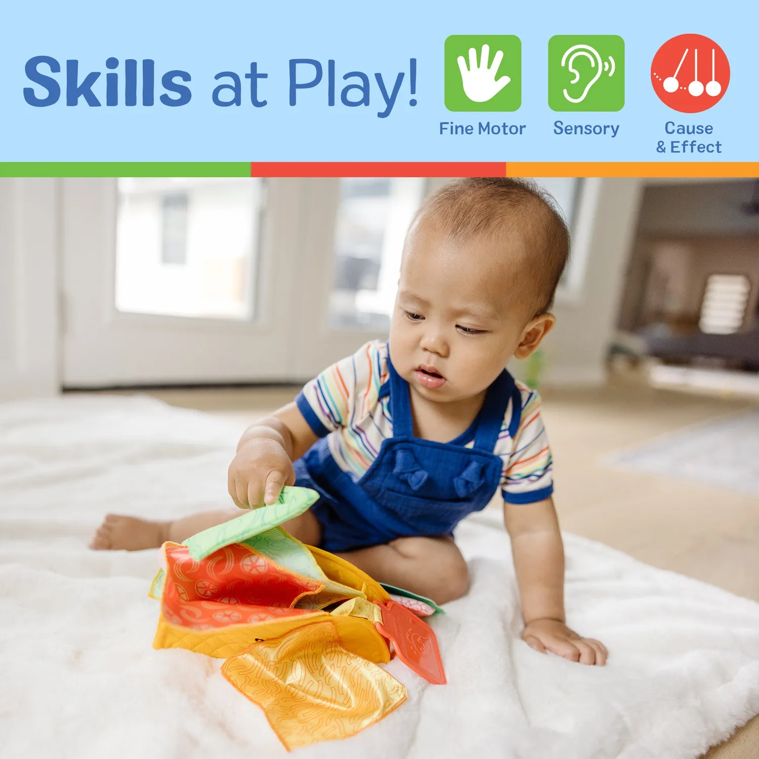 Melissa & Doug Soft Taco Fill & Spill Babyspielzeug Stoff