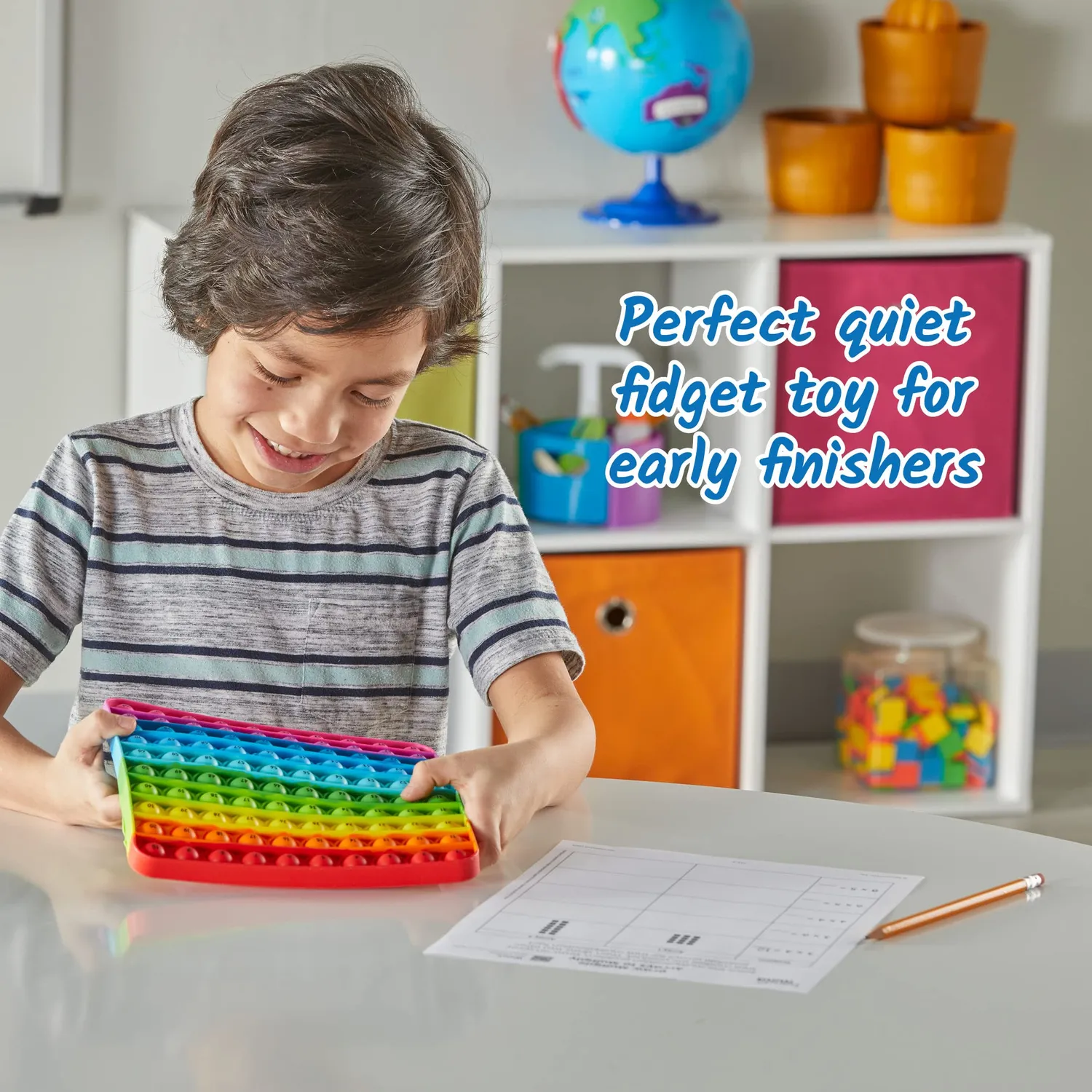 Learning Resources Poppit Hunderter Zahlenbrett Sensorikspielzeug 1-100