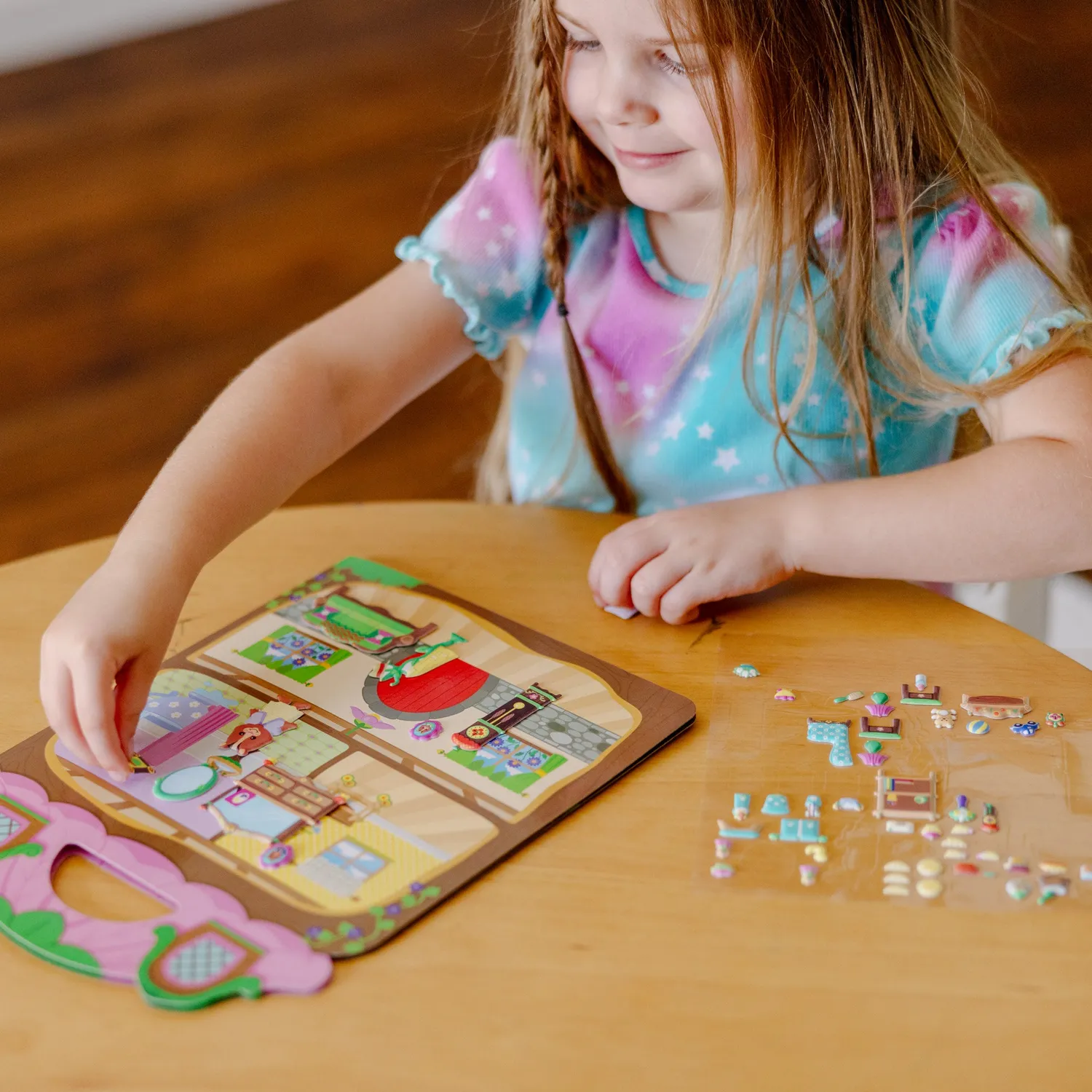 Melissa & Doug Puffy Sticker Play Set 3er Stickerbuch
