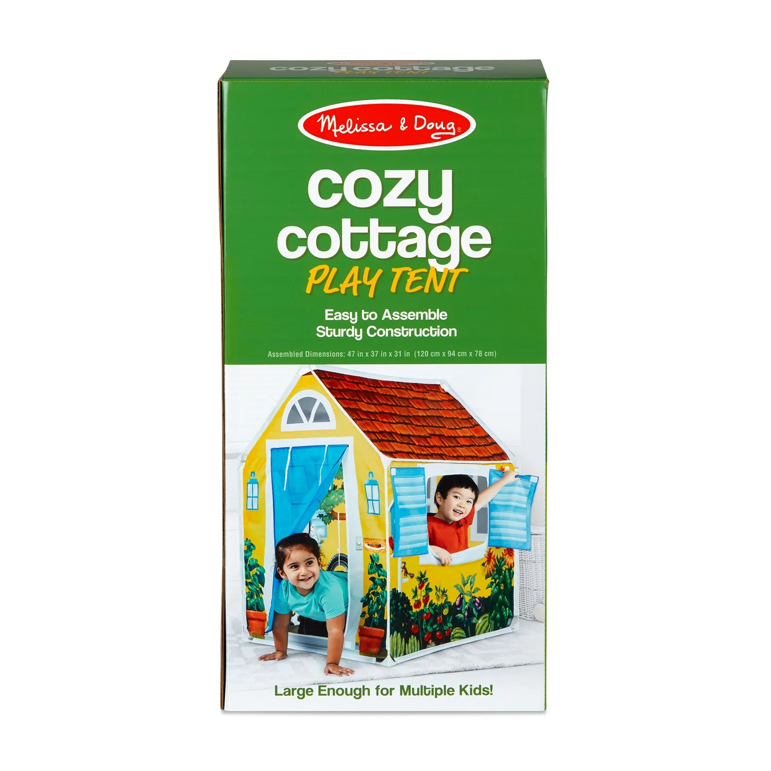 Melissa & Doug Cozy Cottage Spielzelt Stoff 120 cm