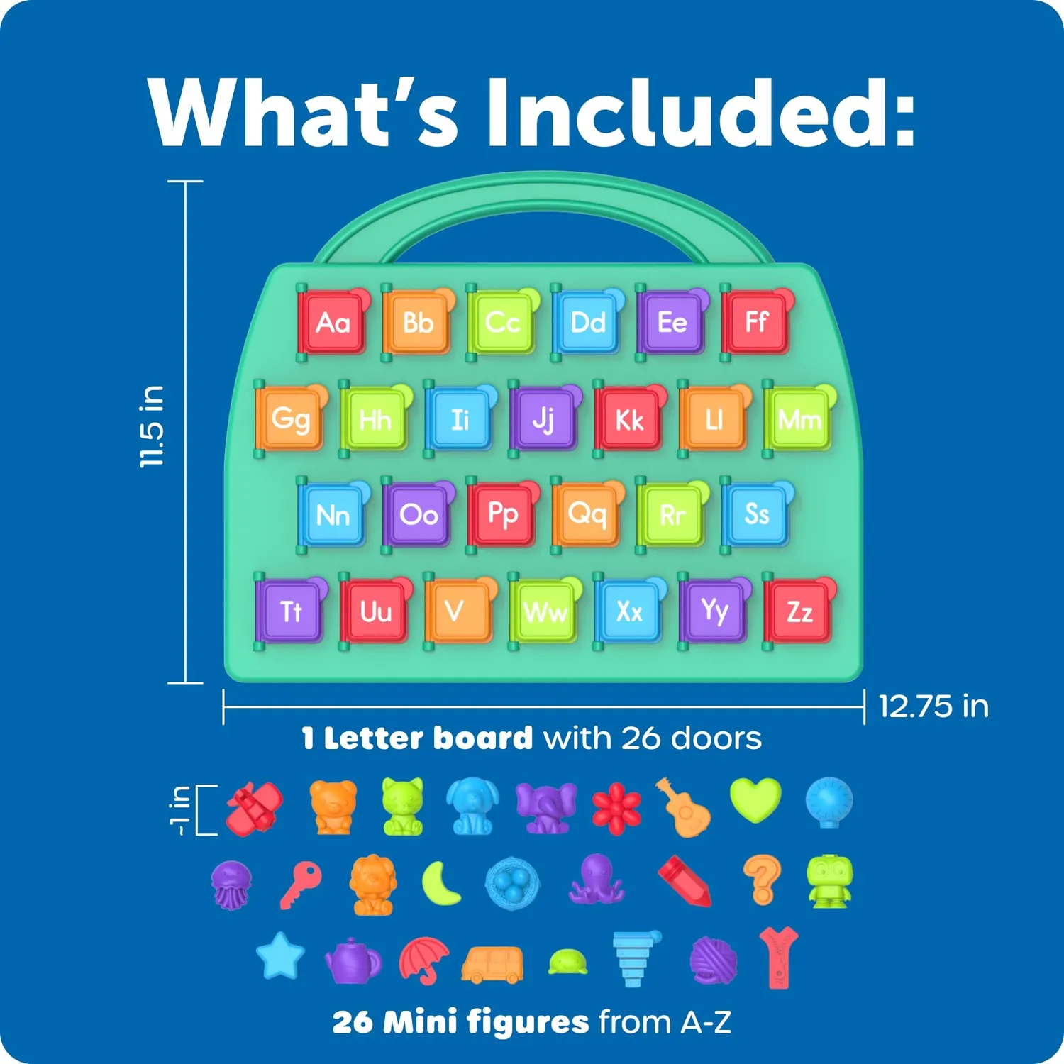 Learning Resources Lift-a-Letter Alphabet Lernspiel A-Z