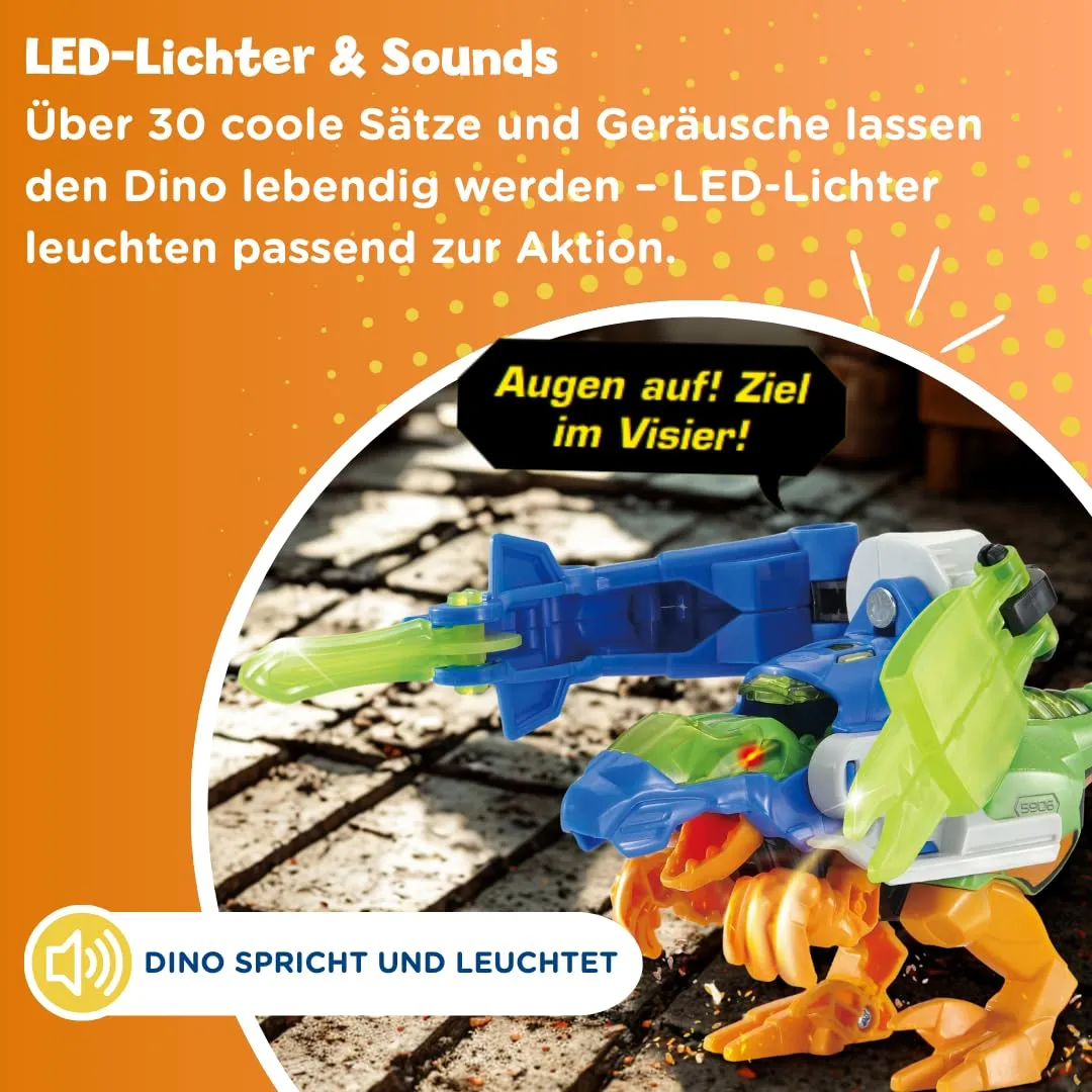 VTech Switch & Go Dinos Velociraptor Helikopter 2-in-1