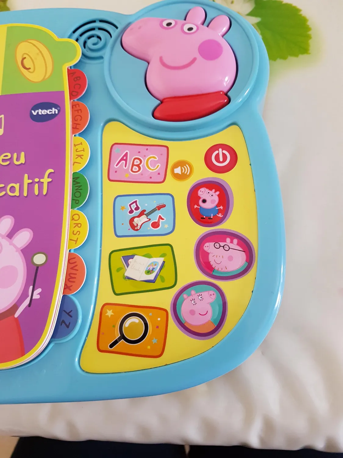 VTech Peppa Pig Lernbuch Kinderbuch französisch mehrfarbig