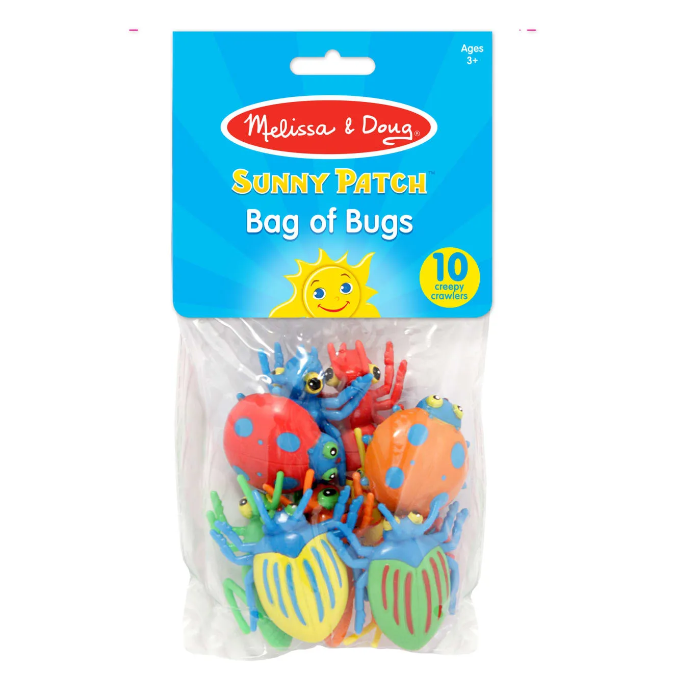 Melissa & Doug Bag of Bugs Spielfiguren Insekten 10-tlg 3-5J