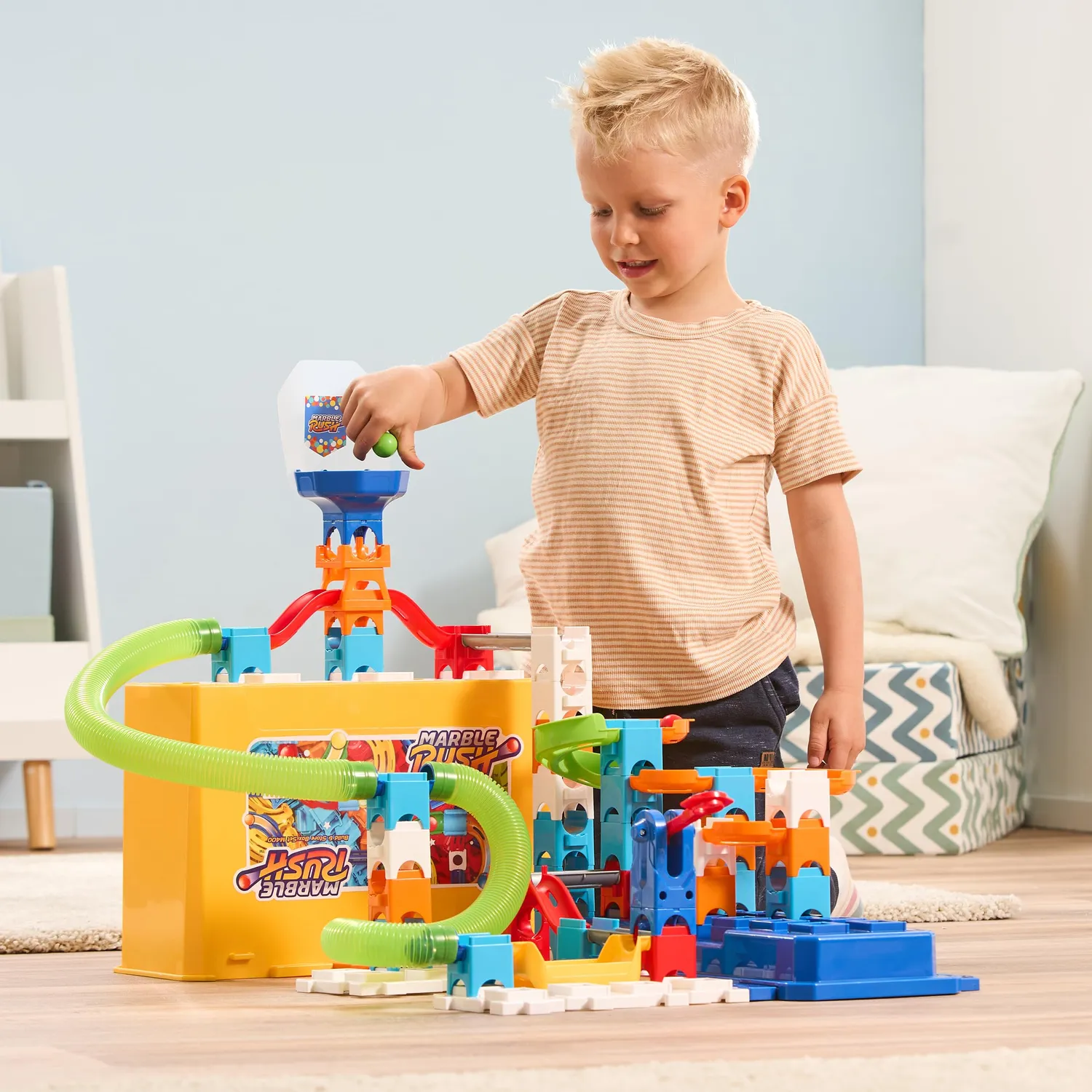 VTech Marble Rush M400 Murmelbahn 65 Bauteile 4-12 Jahre