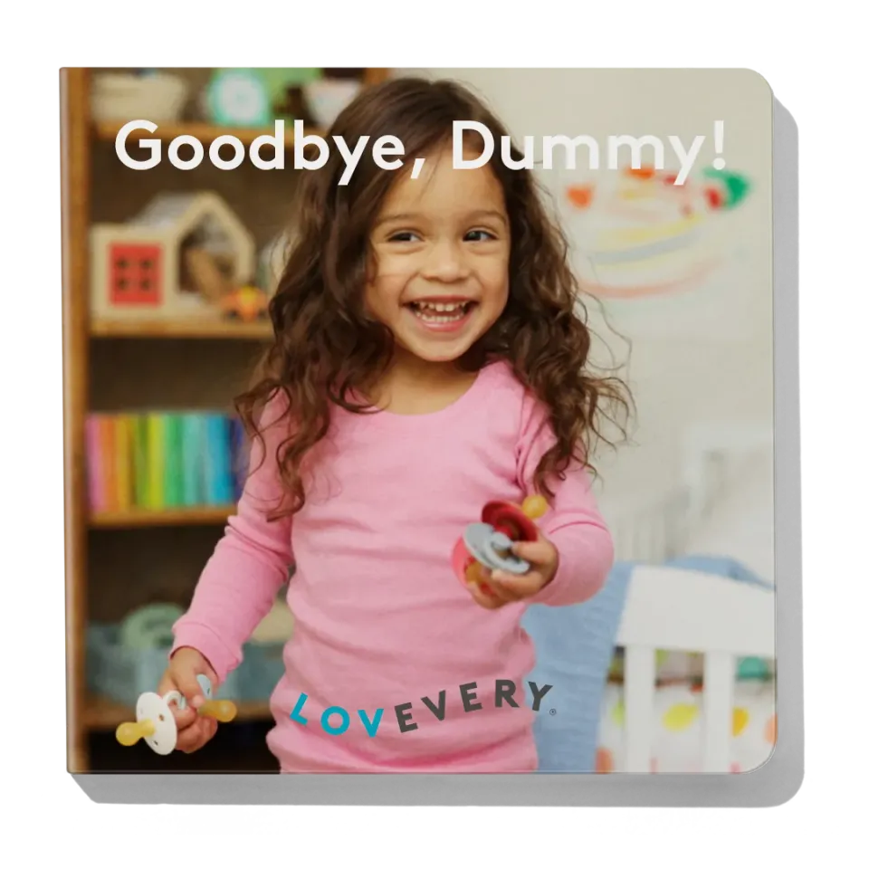 Lovevery Goodbye Dummy Pappbuch Schnullerentwöhnung