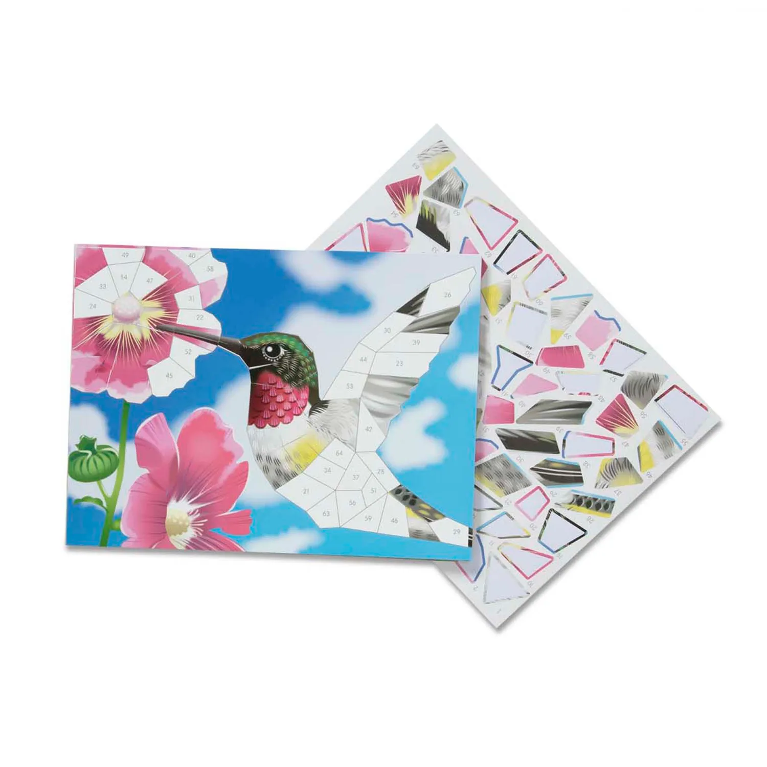Melissa & Doug Mosaic Sticker Pad Nature Mosaik-Stickerbuch 850 Sticker