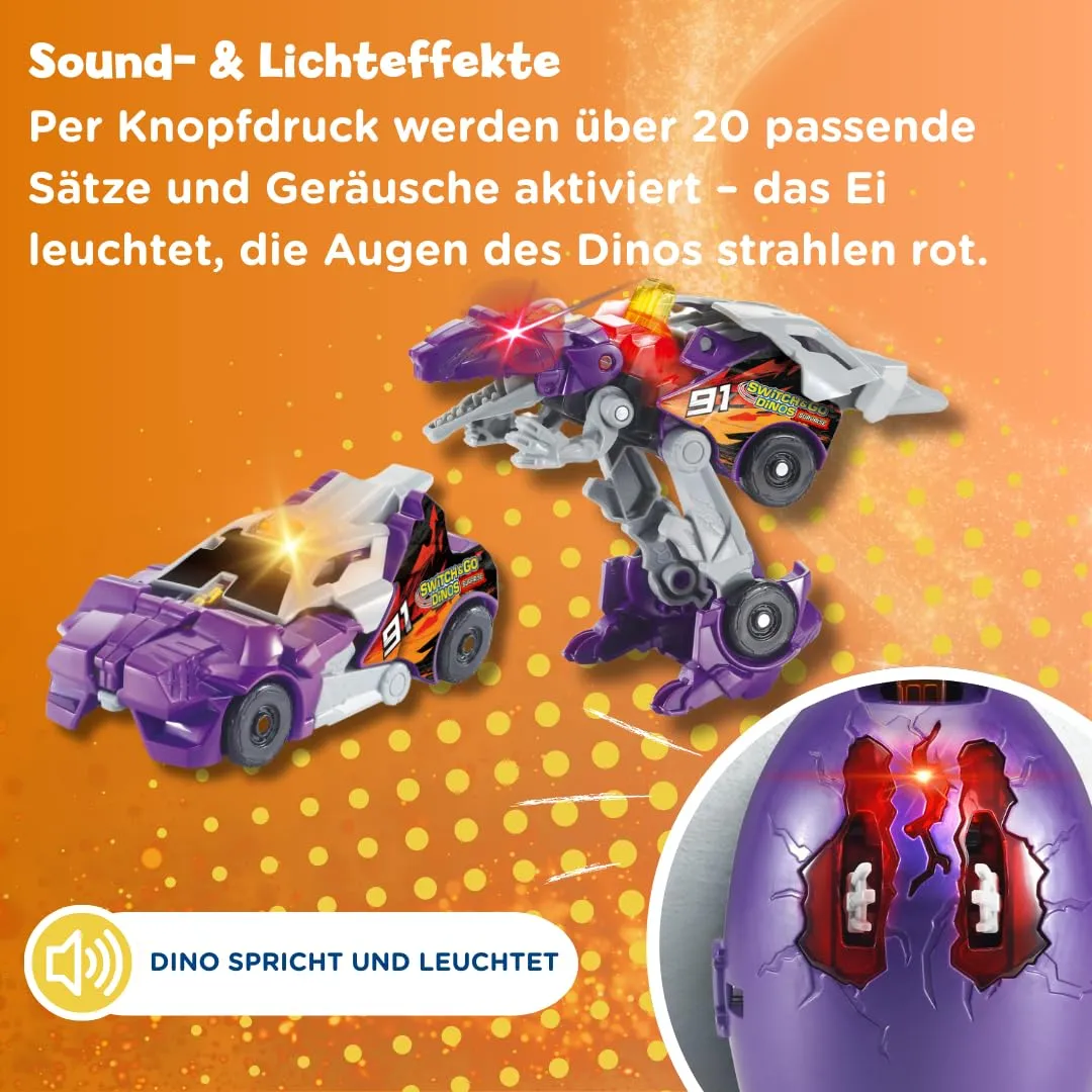 VTech Switch & Go Dinos Überraschungs-Ei Serie 2 Dino-Ei Sound