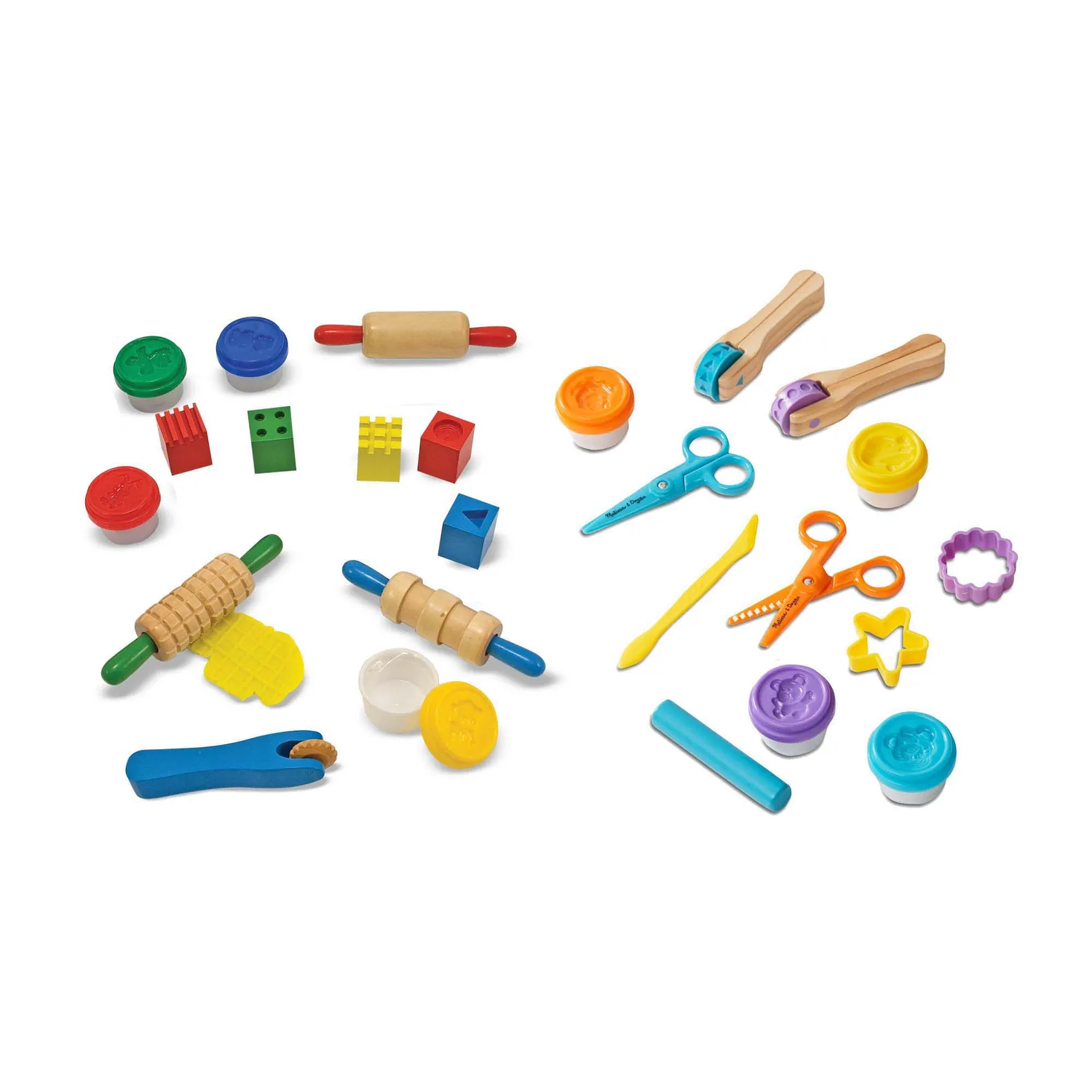 Melissa & Doug Clay Activity Knetset 2er-Set Werkzeug