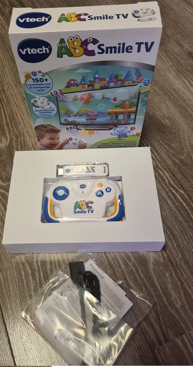 VTech ABC Smile TV 80-613264 Lernkonsole HDMI 3-7 Jahre
