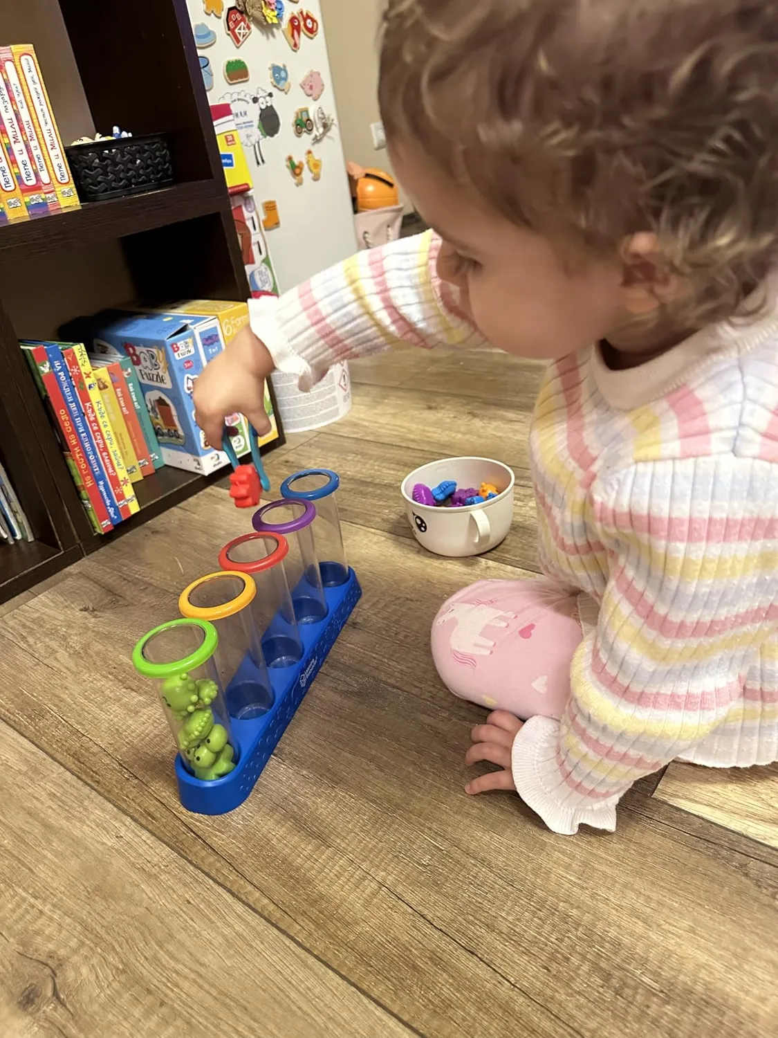 Learning Resources Lustige Wissenschaft Sortierset 55 Teile Pinzette