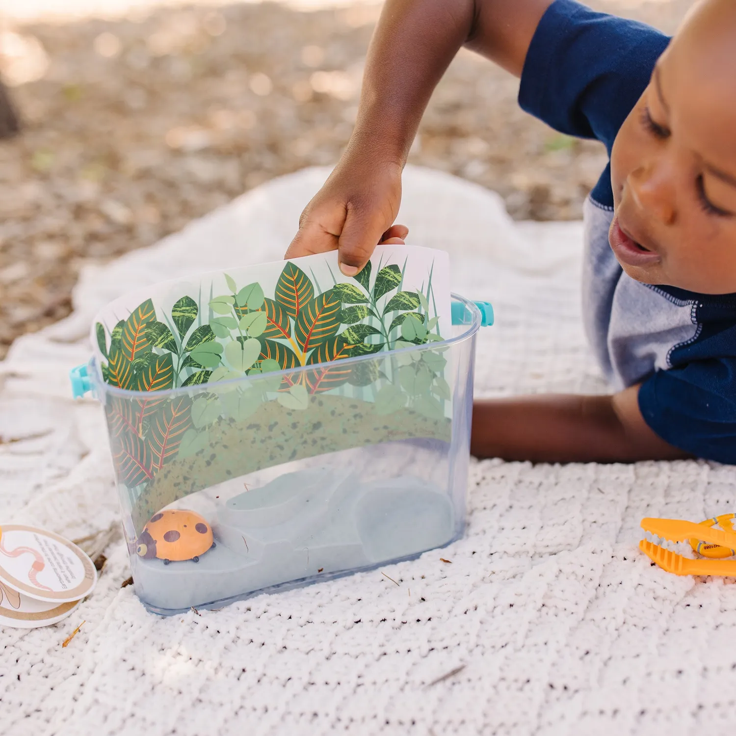 Melissa & Doug Let's Explore Terrarium Beobachtungsset Insekten