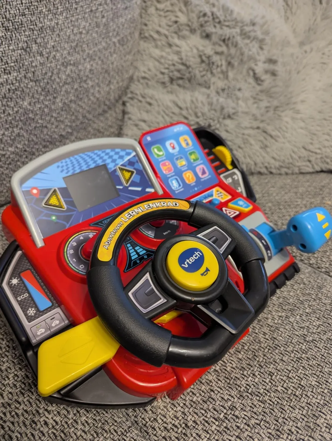 VTech Abenteuer Lernlenkrad LCD-Steuer 3-7 Jahre