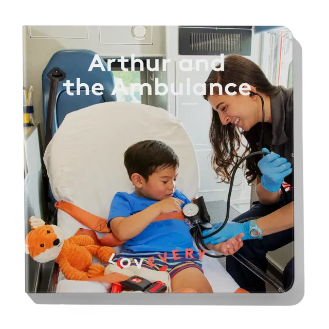 Lovevery Arthur and the Ambulance Pappbuch