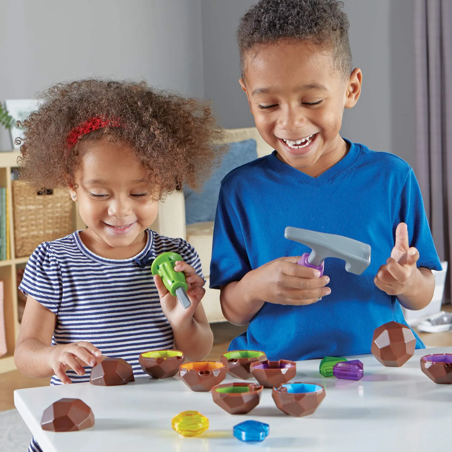 Learning Resources Rock 'n' Gem Lernspiel 2 Geoden ab 3 Jahren