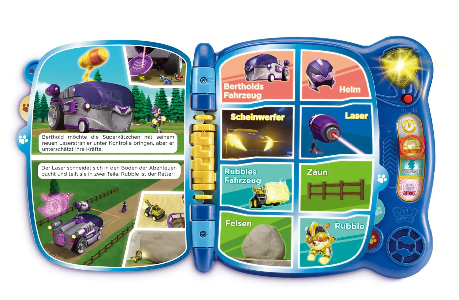 VTech Mighty Pups Lernbuch Paw Patrol interaktiv 3-6 Jahre