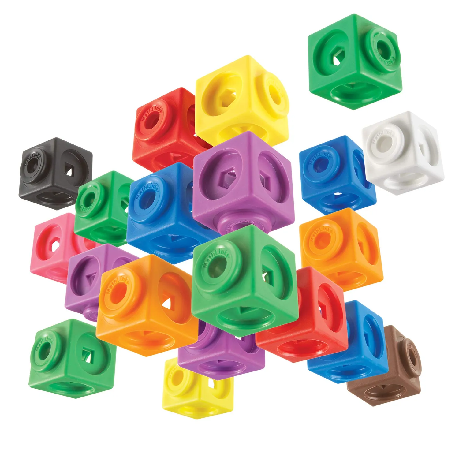 Learning Resources MathLink Steckwürfel 100er ab 5 Jahren