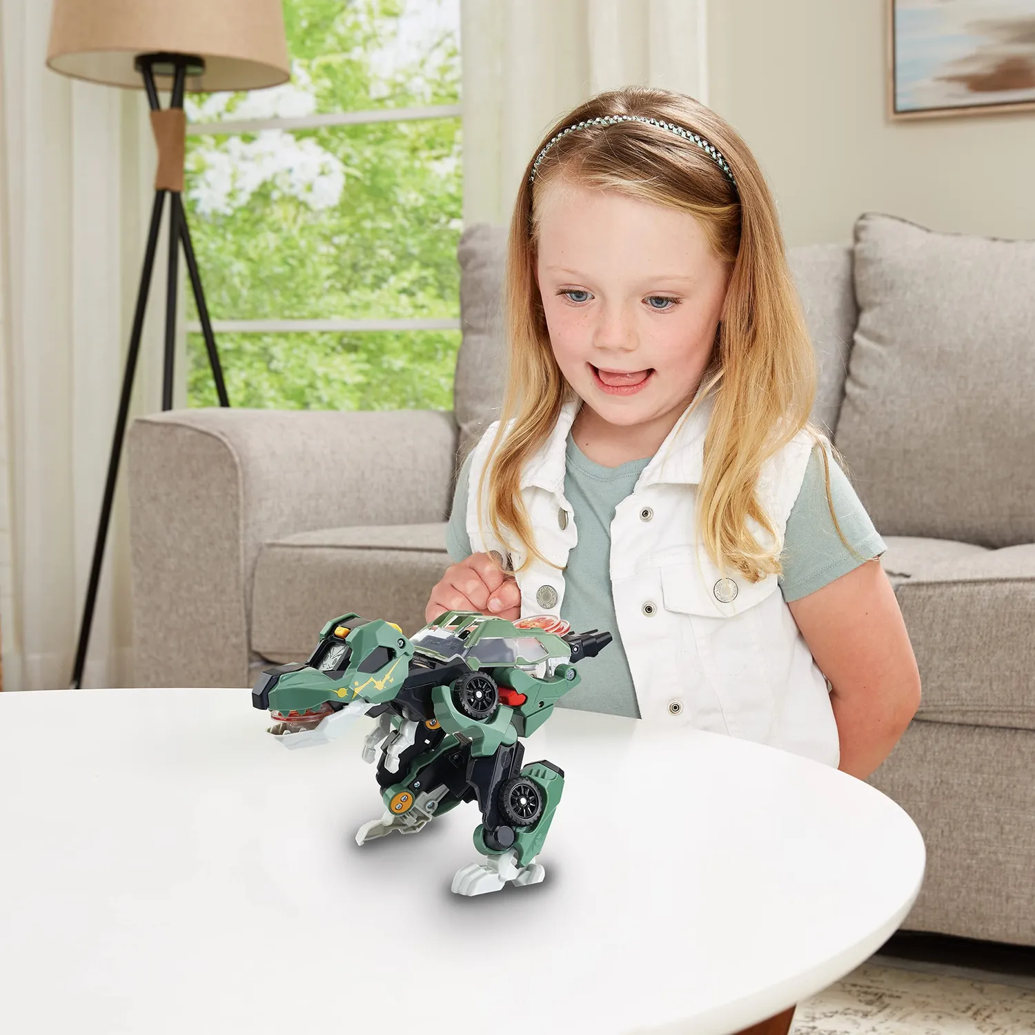 VTech Switch and Go Launcher-T-Rex Dino-Auto 2-in-1
