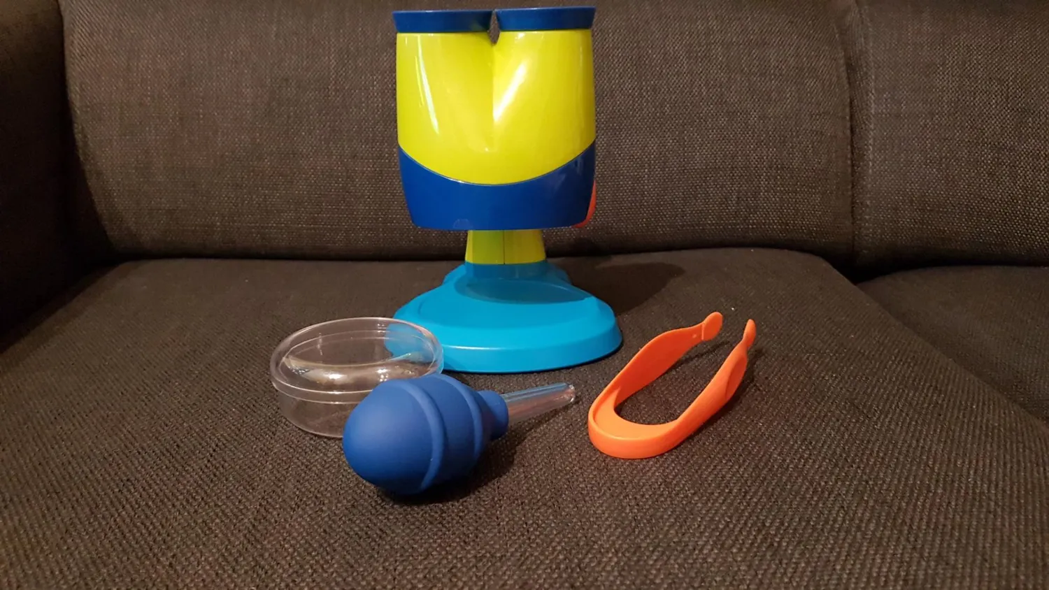 Buki Mini Sciences 9003 Mikroskop Weiß für Kinder ab 4