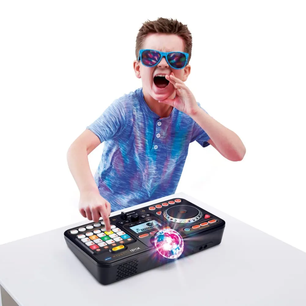 VTech Kidi DJ Mix Mischpult schwarz mit Bluetooth 6-12 Jahre