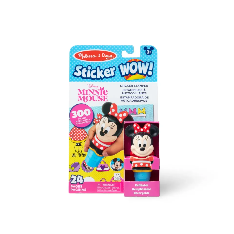 Melissa & Doug Sticker WOW Minnie Stempel 24 Seiten 300er