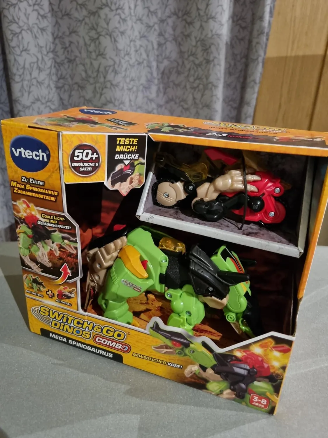 VTech Switch and Go Dinos Mega Spinosaurus 2-in-1 Dino