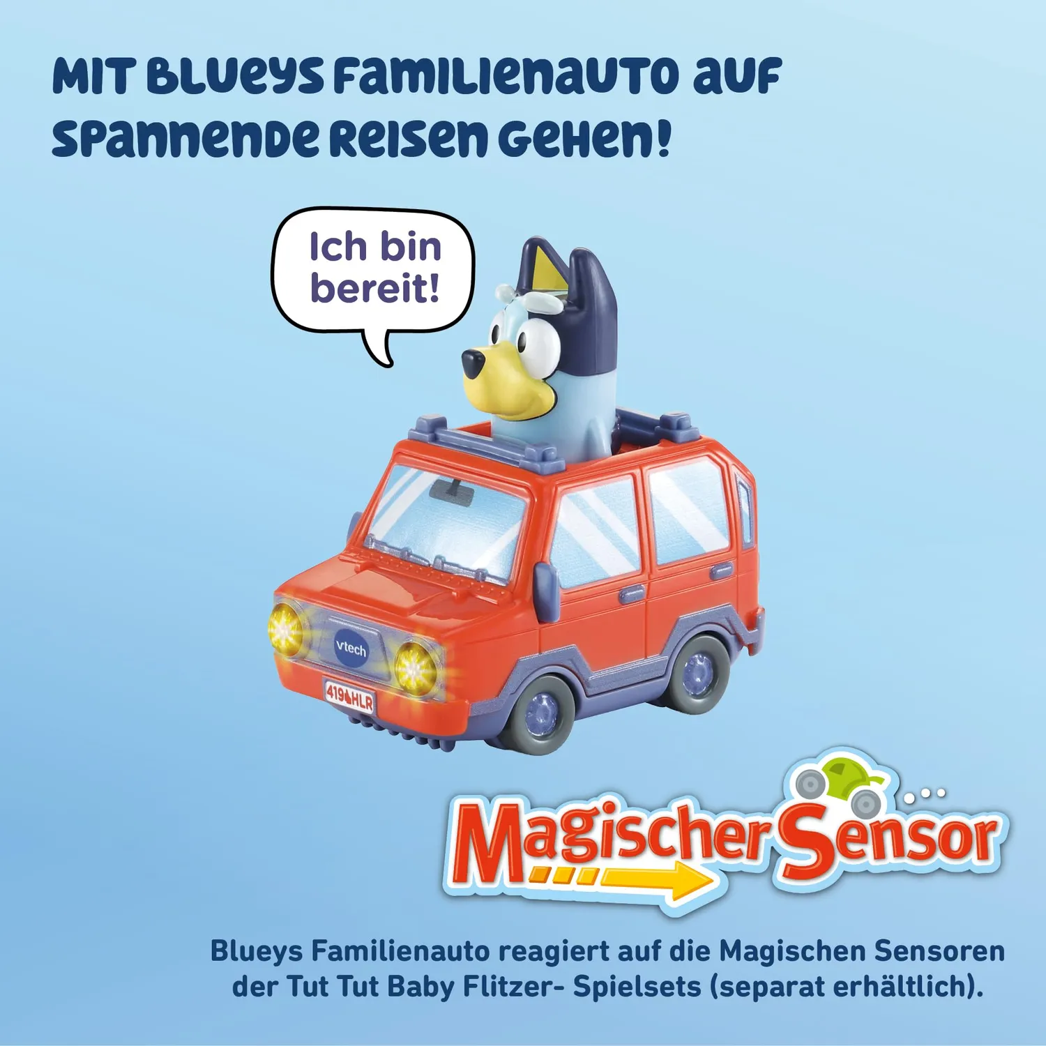 VTech Tut Tut Baby Flitzer Blueys Familienhaus Spielset