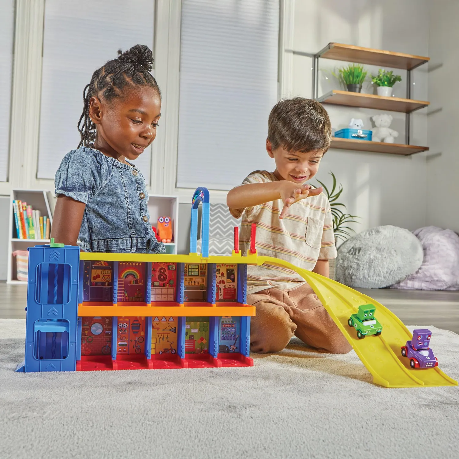 Learning Resources Numberblocks Counting Car Garage ab 3 Jahren