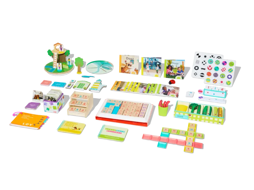 Lovevery Lesefähigkeiten-Set Teil 2 Wörter zu Büchern