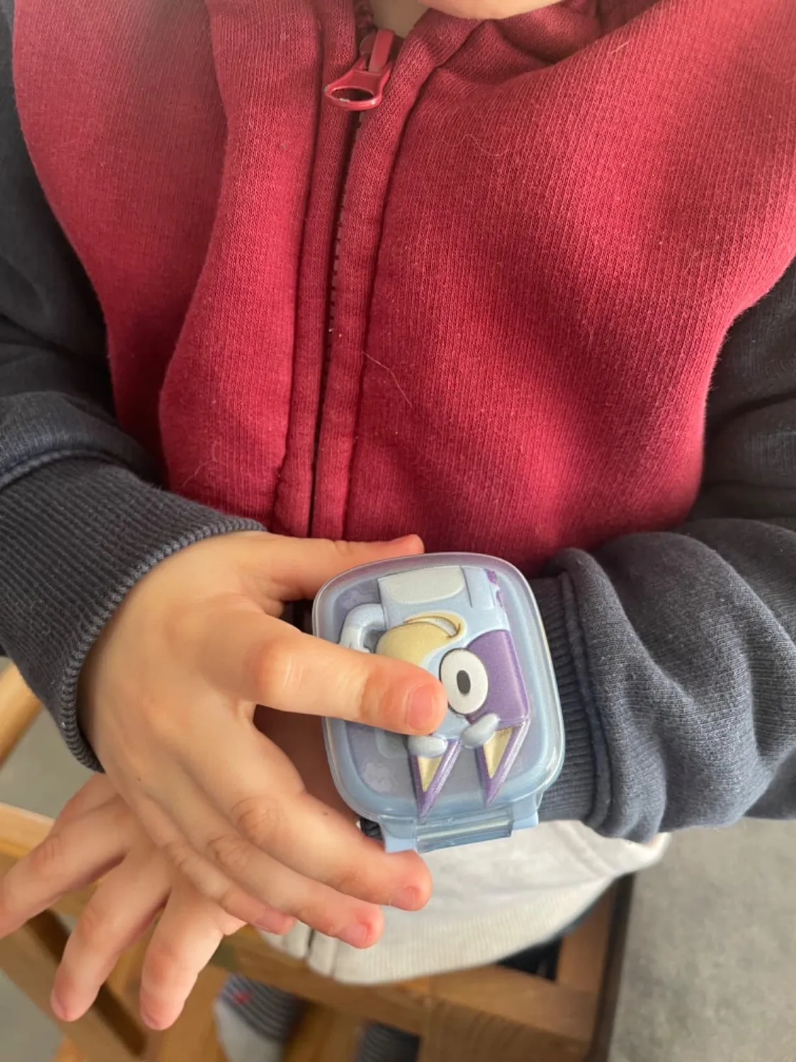 VTech Bluey interaktive Kinderuhr französisch mit Spielen