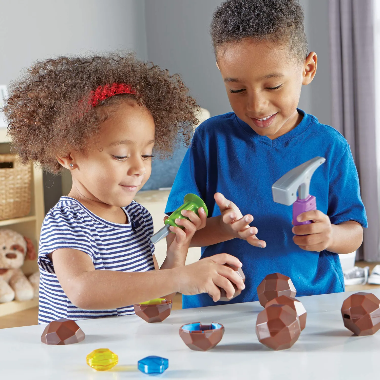 Learning Resources Rock 'n' Gem Lernspiel 2 Geoden ab 3 Jahren