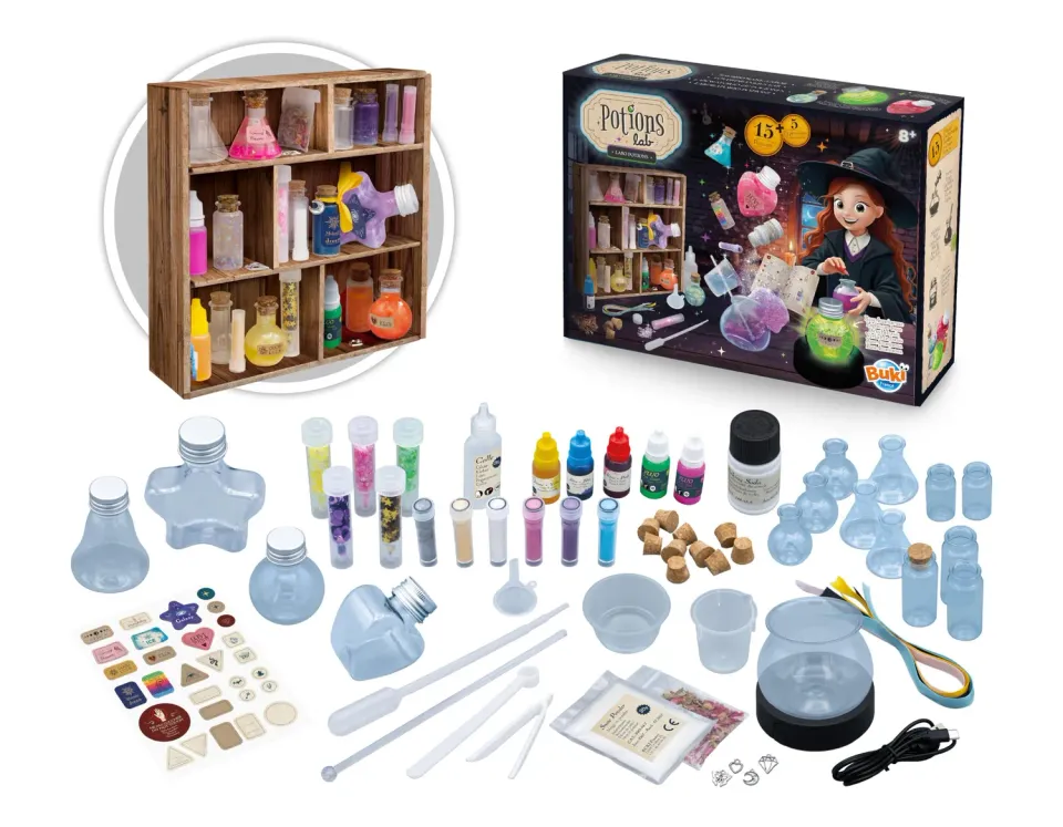 Buki France 2176 Zaubertrank Set Experimentierkasten ab 8 Jahren