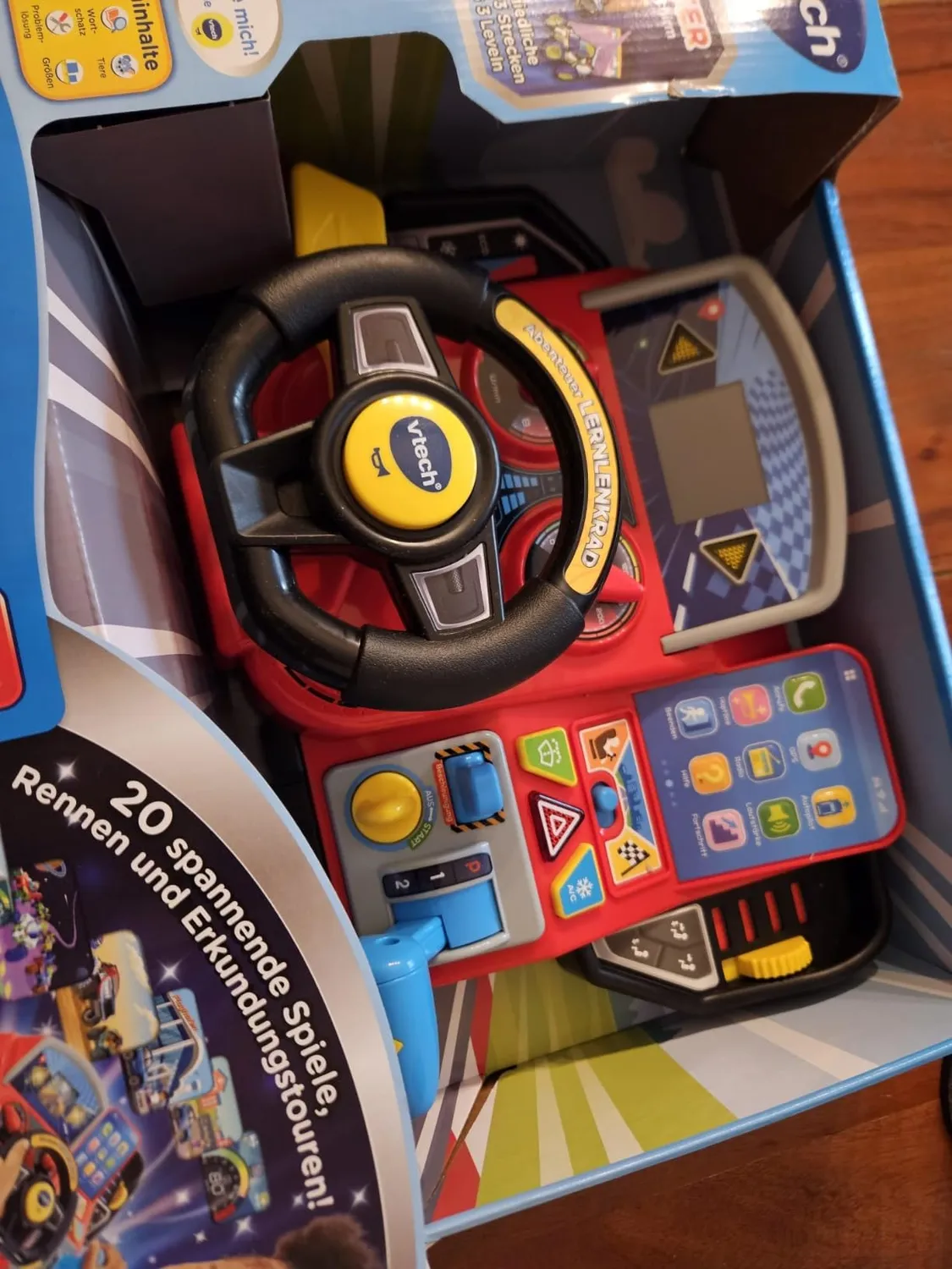 VTech Abenteuer Lernlenkrad LCD-Steuer 3-7 Jahre