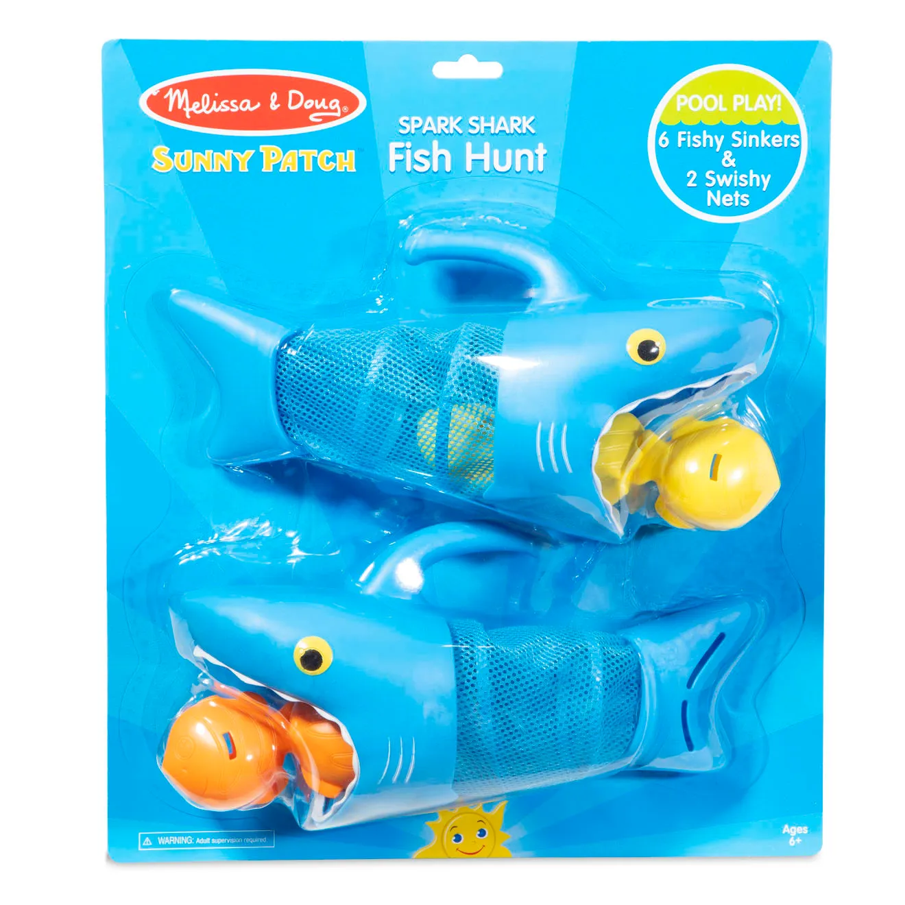 Melissa & Doug Spark Shark Poolspielzeug Hai 8-teilig